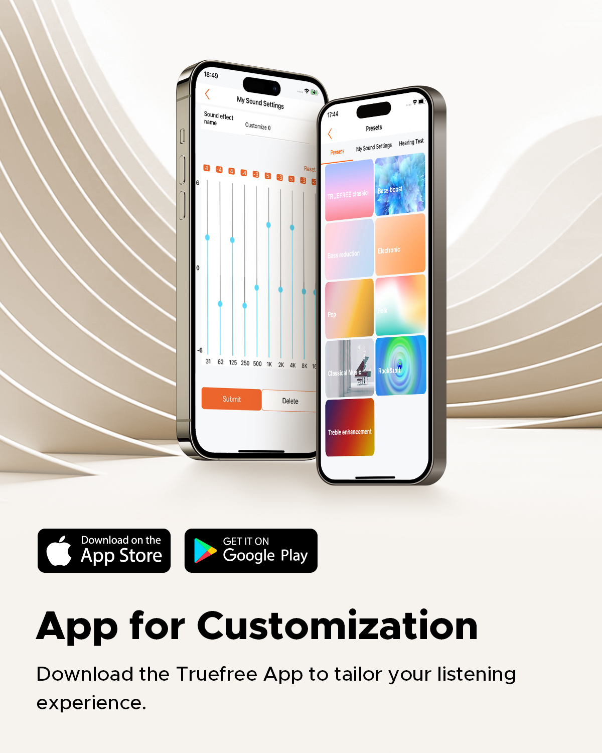 Truefree C10 Clip-On Wireless Earbuds, Bluetooth 5.4, 12mm Driver, Spatial Sound, 28H Playtime, IPX5, AI-ENC Calls, Dual Connection, App Customizable