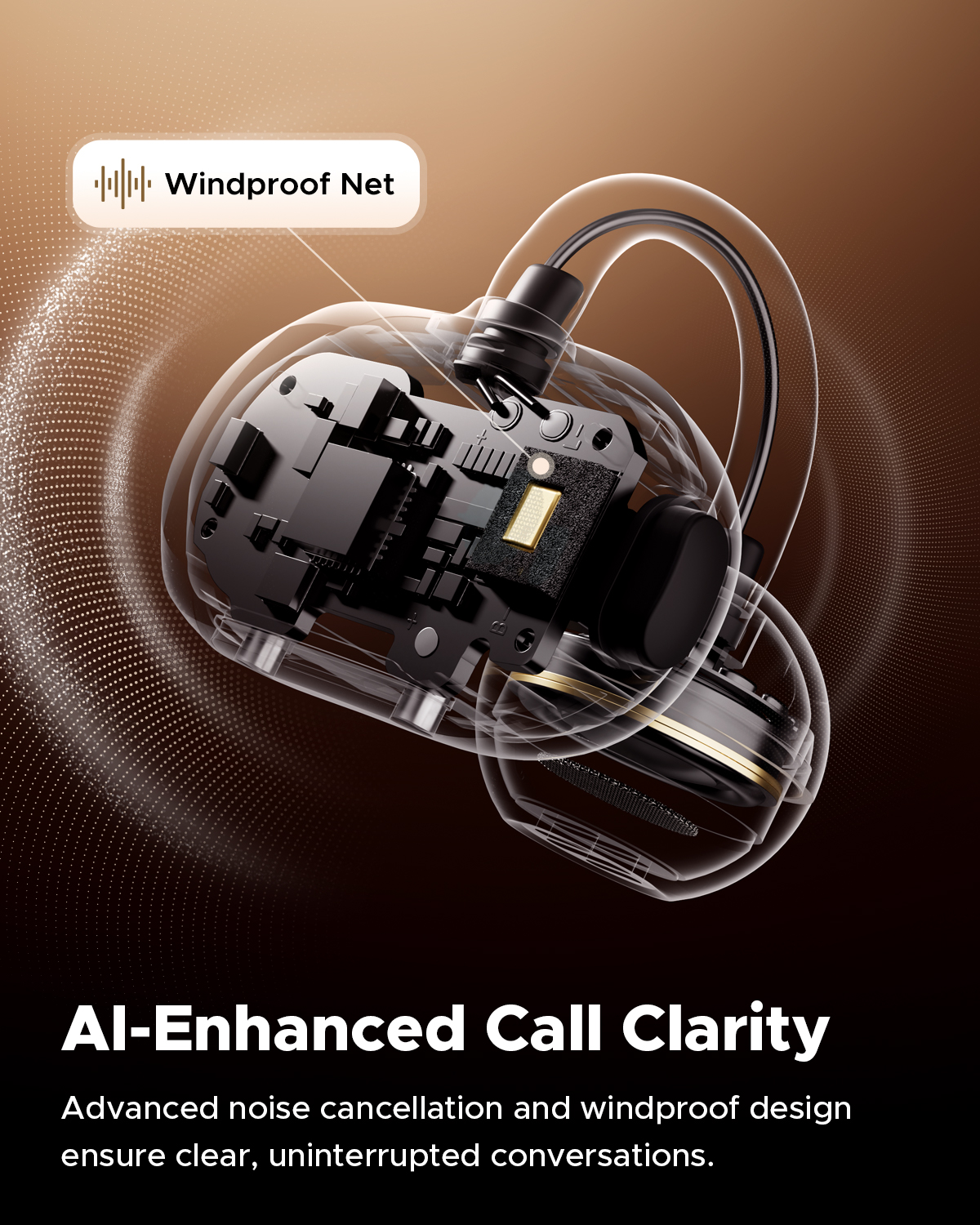 thumbnail interactive-video image 1 of Truefree C10 Clip-On Wireless Earbuds - Open-Ear Bluetooth 5.4 With 28H Battery 1 of 9