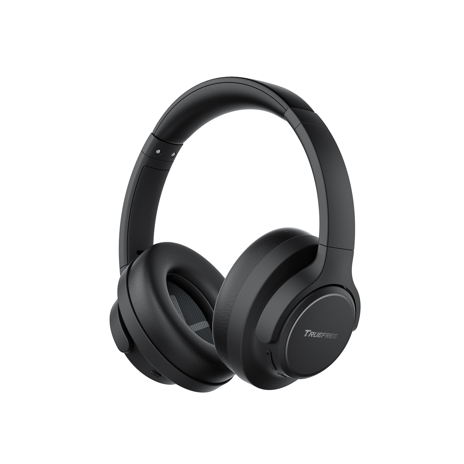 TRUEFREE HF-10 Bluetooth 6.0 Headphones with 40mm Driver | 125H Playtime, Hybrid Active Noise Cancelling, Customizable EQ